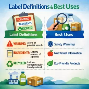 Label Definitions and Best Uses