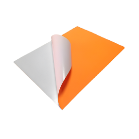 What is self-adhesive material?